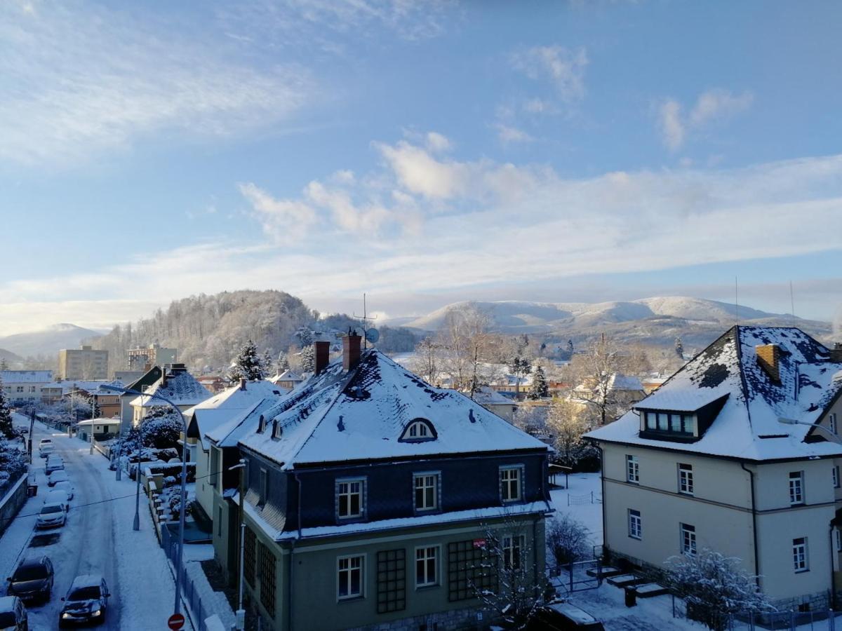 Vila U Parku Jeseník Exteriör bild
